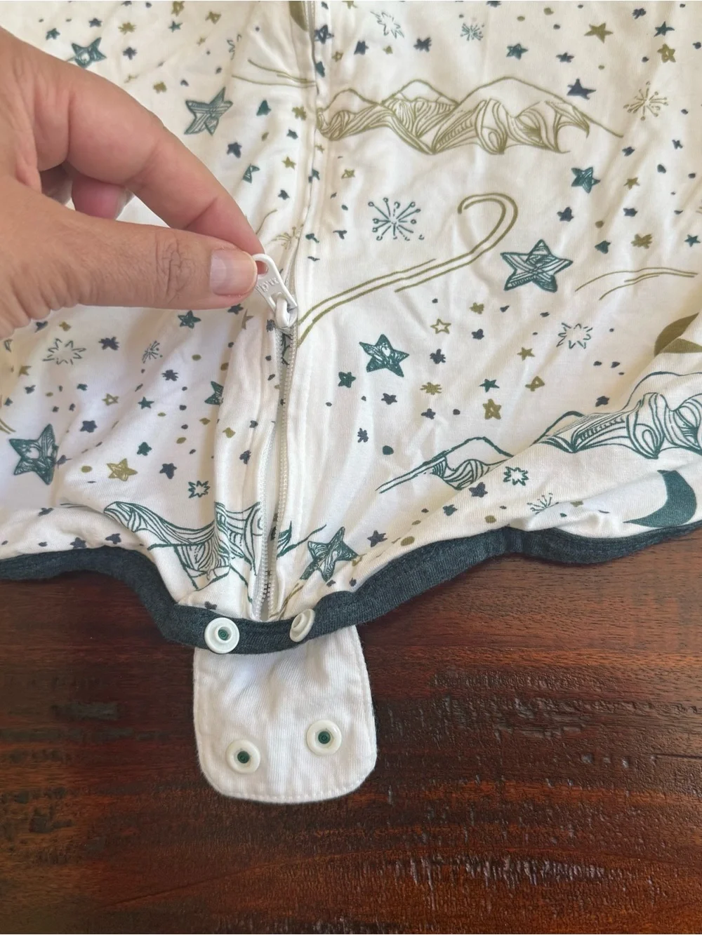 Nest design cotton/ bamboo sleep sack size small/66 for 0-6 Months